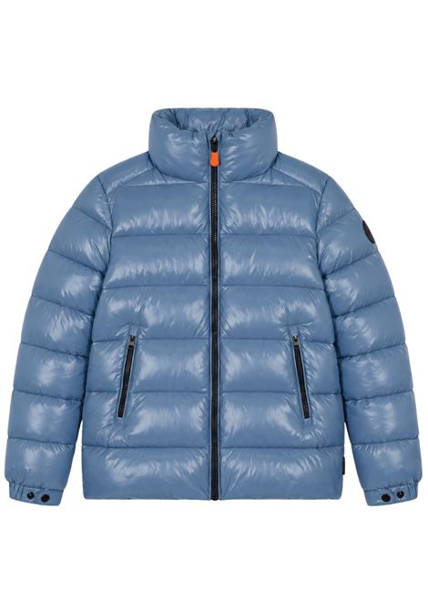 Giubbino bambino azzurro imbottito SAVE THE DUCK | J32950B/MAZZURRO
