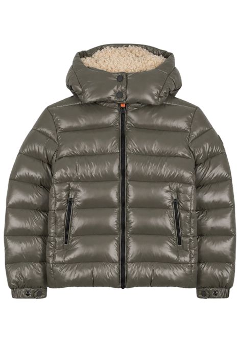 Giubbino bambino grigio imbottito SAVE THE DUCK | J33038B/MGRIGIO