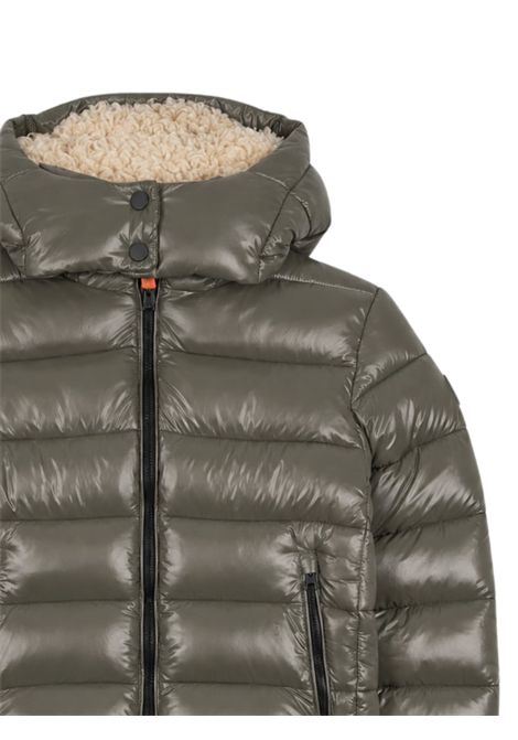 Giubbino bambino grigio imbottito SAVE THE DUCK | J33038B/MGRIGIO