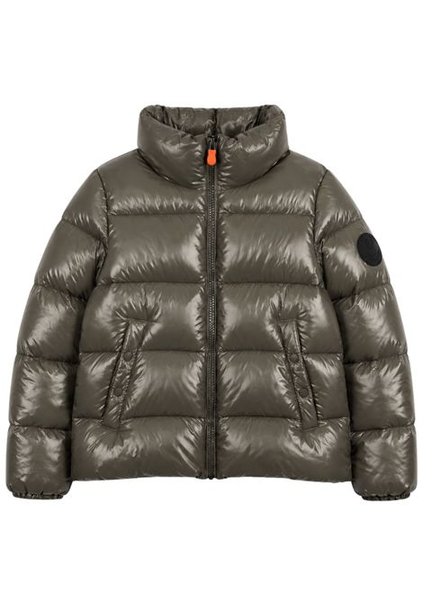 Giubbino bambina grigio imbottito SAVE THE DUCK | J33052G/MGRIGIO