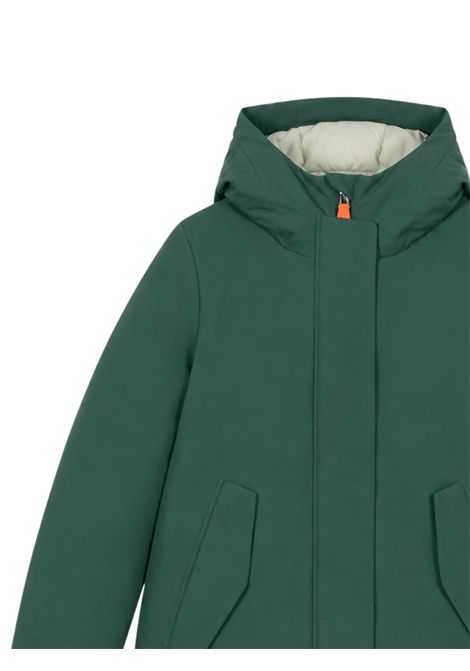Green padded children's jacket SAVE THE DUCK | J33054G/MVERDE