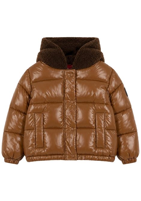 Giubbino bambina marrone imbottito SAVE THE DUCK | J33073G/MMARRONE