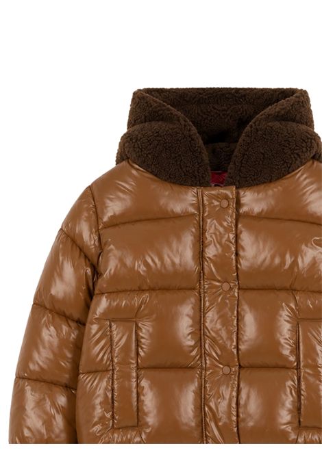 Giubbino bambina marrone imbottito SAVE THE DUCK | J33073G/MMARRONE
