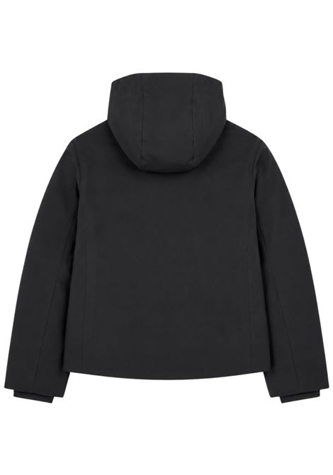 Giubbino bambina nero con cappuccio SAVE THE DUCK | J33184B/MNERO