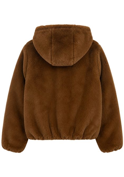 Pelliccia bambina marrone reversibile SAVE THE DUCK | J33540G/MMARRONE
