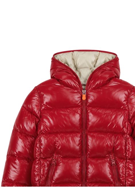 Giubbino bambina rosso imbottito SAVE THE DUCK | J38090G/MROSSO
