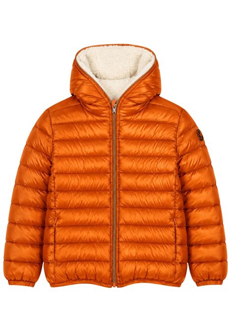 Unisex orange nylon jacket SAVE THE DUCK | J39690G/MARANCIO