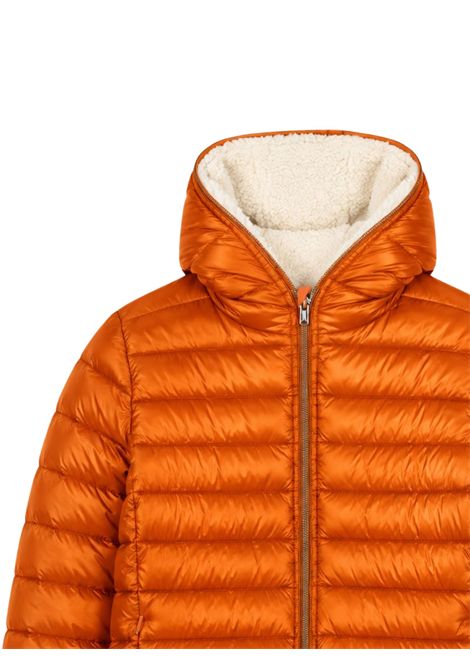 Unisex orange nylon jacket SAVE THE DUCK | J39690G/MARANCIO