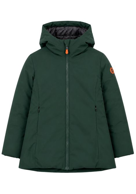 Giubbino bambina verde imbottito SAVE THE DUCK | J40060G/MVERDE