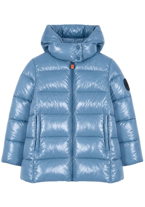 Giubbino bambina azzurro imbottito SAVE THE DUCK | J42445G/MAZZURRO