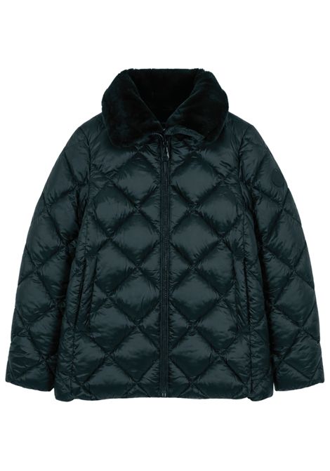Giubbino bambina verde trapuntato SAVE THE DUCK | J42941G/MVERDE