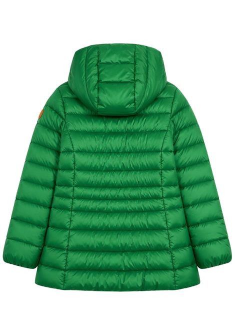 Giubbino bambina verde imbottito SAVE THE DUCK | J47300G/MVERDE