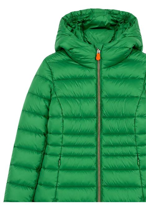 Giubbino bambina verde imbottito SAVE THE DUCK | J47300G/MVERDE