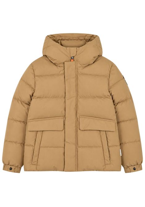 Giubbino bambino beige imbottito SAVE THE DUCK | P33069B/MBEIGE