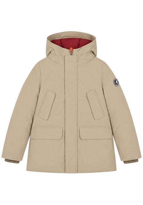 Giubbino bambino beige imbottito SAVE THE DUCK | P43180B/MBEIGE