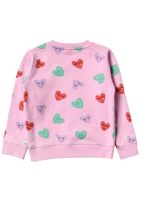 Felpa neonata rosa in cotone STELLA MC CARTNEY | TT4080/DEBROSA