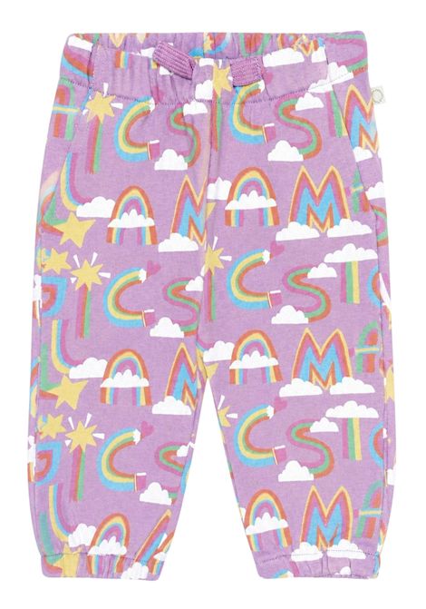 Pantalone neonata rosa in cotone STELLA MC CARTNEY | TT6080/DEBROSA
