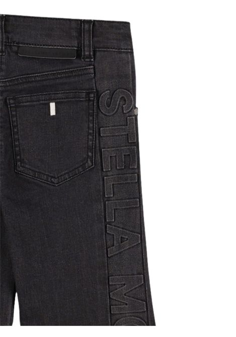 Jeans bambina grigio in cotone STELLA MC CARTNEY | TV6D40/ANGRIGIO