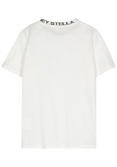 White unisex cotton T-shirt STELLA MC CARTNEY | TV8P71/ANBIANCO