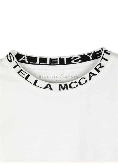 White unisex cotton T-shirt STELLA MC CARTNEY | TV8P71/ANBIANCO