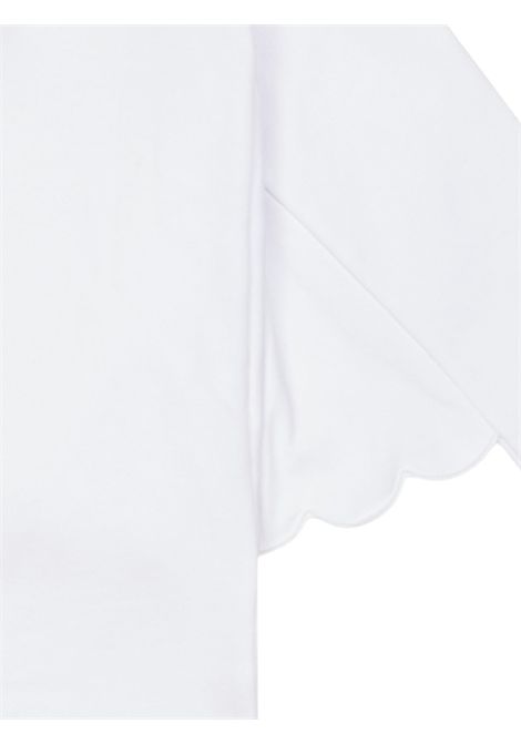 Abito bambina bianco in cotone STELLA MC CARTNEY | TX1D50/CEBIANCO