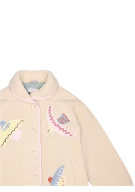 Cream jacket for girls STELLA MC CARTNEY | TX2A57/DEBPANNA