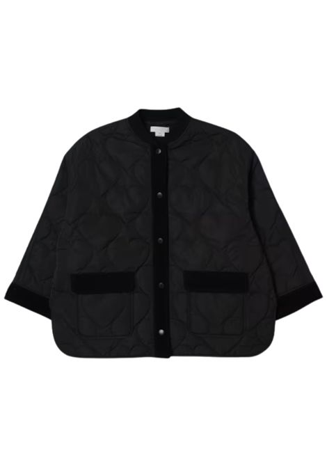 Black double-fabric jacket for girls STELLA MC CARTNEY | TX2B97/DEBNERO
