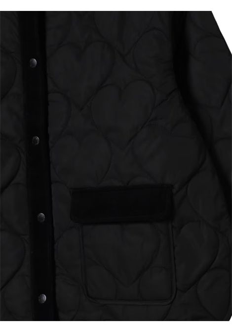 Black double-fabric jacket for girls STELLA MC CARTNEY | TX2B97/DEBNERO
