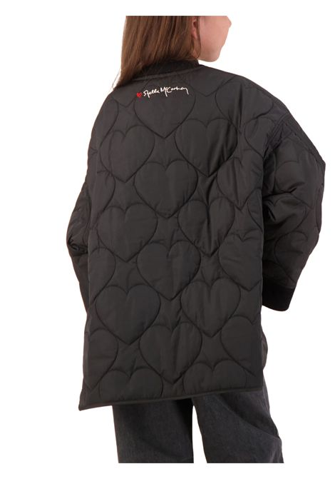 Black double-fabric jacket for girls STELLA MC CARTNEY | TX2B97/DEBNERO