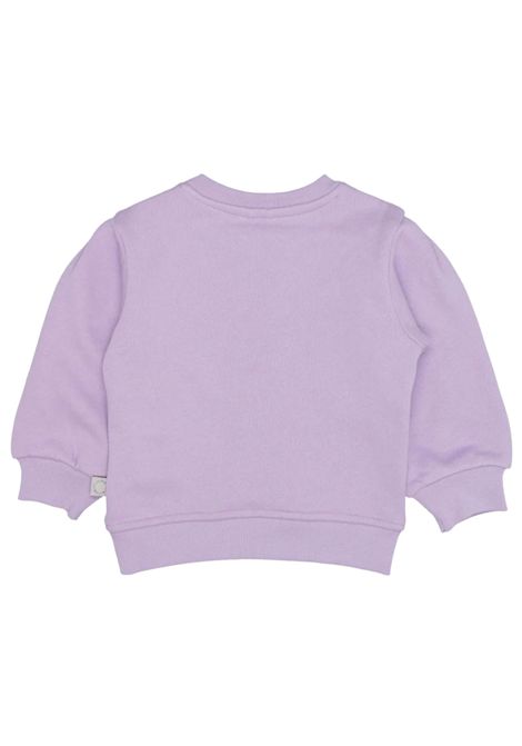 Felpa neonata lilla in cotone STELLA MC CARTNEY | TX4020/ANLILLA