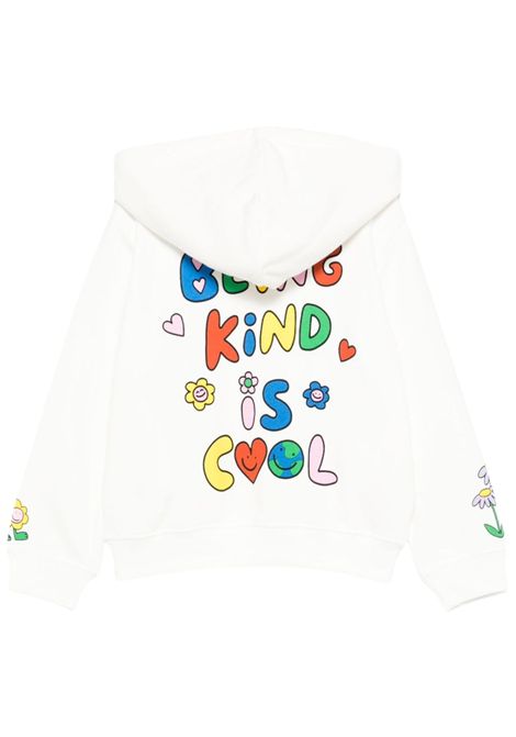 Felpa bambina panna in cotone STELLA MC CARTNEY | TX4A40/ANPANNA
