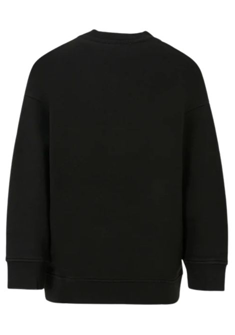 Felpa bambina nera in cotone STELLA MC CARTNEY | TX4C10/ANNERO