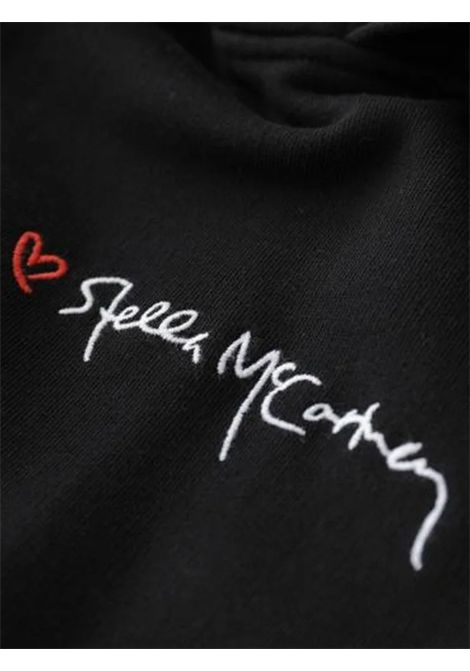 Black cotton sweatshirt for girls STELLA MC CARTNEY | TX4C40/DEBNERO
