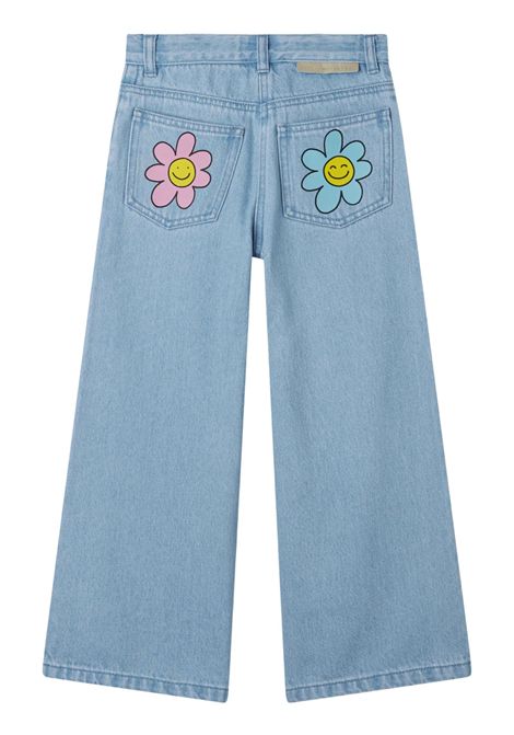 Jeans bambina azzurro in cotone STELLA MC CARTNEY | TX6A00/ANDENIM
