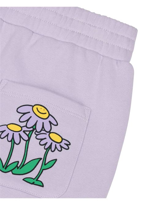 Girls' lilac cotton trousers STELLA MC CARTNEY | TX6A80/DEBLILLA