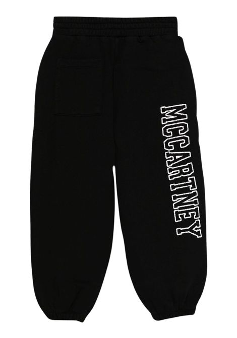 Pantalone bambina nero in cotone STELLA MC CARTNEY | TX6C50/DEBNERO