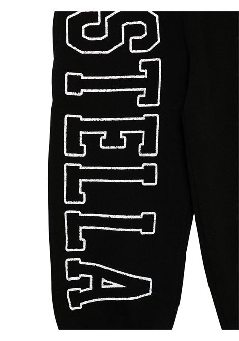 Pantalone bambina nero in cotone STELLA MC CARTNEY | TX6C50/DEBNERO