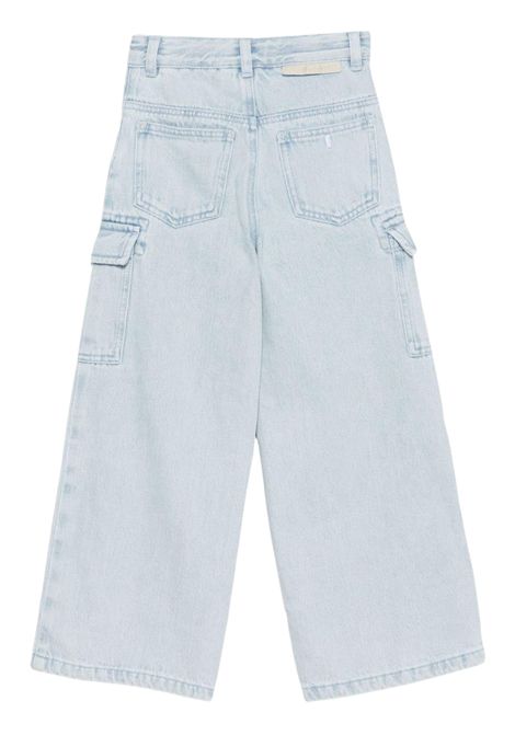 Jeans bambina azzurro in cotone STELLA MC CARTNEY | TX6D30/ANDENIM
