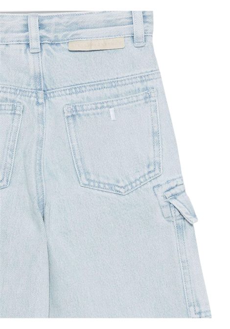 Jeans bambina azzurro in cotone STELLA MC CARTNEY | TX6D30/ANDENIM