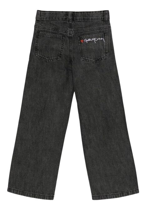 Jeans bambina grigio in cotone STELLA MC CARTNEY | TX6D40/CEGRIGIO