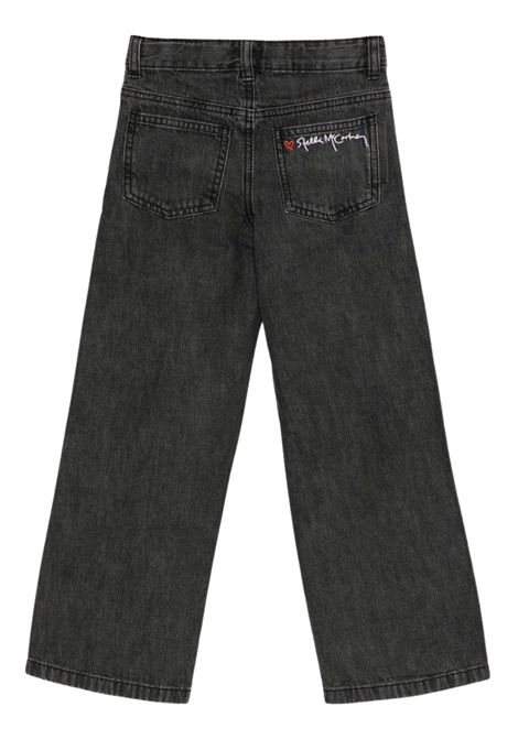 Girls' gray cotton jeans STELLA MC CARTNEY | TX6D40/DEBGRIGIO