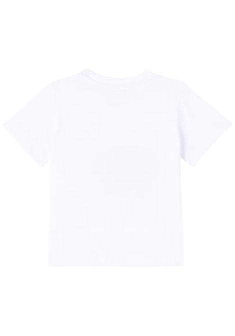 T-shirt neonata bianca in cotone STELLA MC CARTNEY | TX8001/ANBIANCO