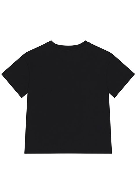 Unisex black cotton T-shirt STELLA MC CARTNEY | TX8C31/ANNERO