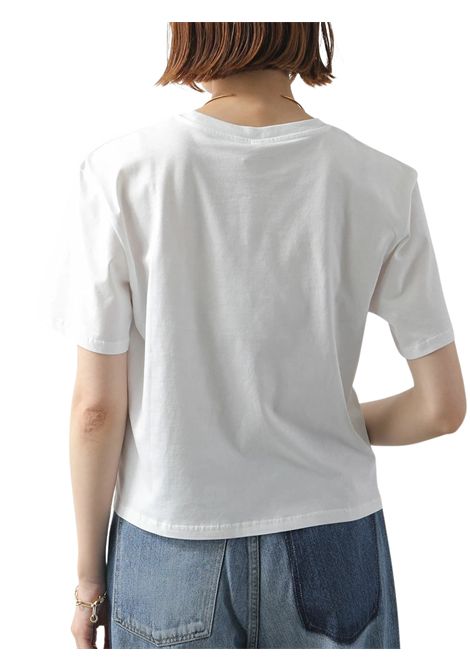 T-shirt bambina bianca in cotone STELLA MC CARTNEY | TX8C51/ANBIANCO