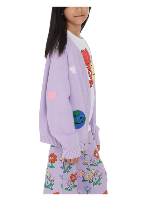 Cardigan bambina in cotone e lana STELLA MC CARTNEY | TX9A10/ANLILLA