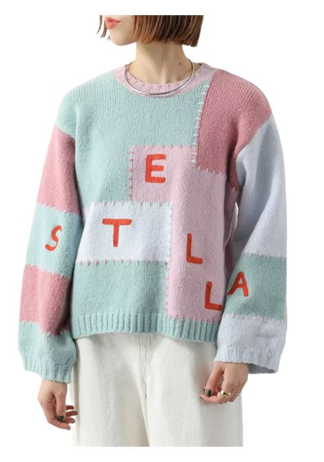 Multicolored sweater for girls STELLA MC CARTNEY | TX9A40/DEBMULTICOLOR