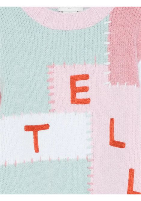 Multicolored sweater for girls STELLA MC CARTNEY | TX9A40/DEBMULTICOLOR