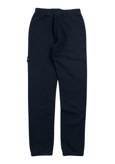 Pantalone bambino blu in cotone Stone Island | 166200006S/SUBLU