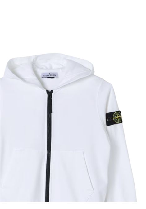 White cotton children's sweatshirt Stone Island | 741660740/SUBIANCO