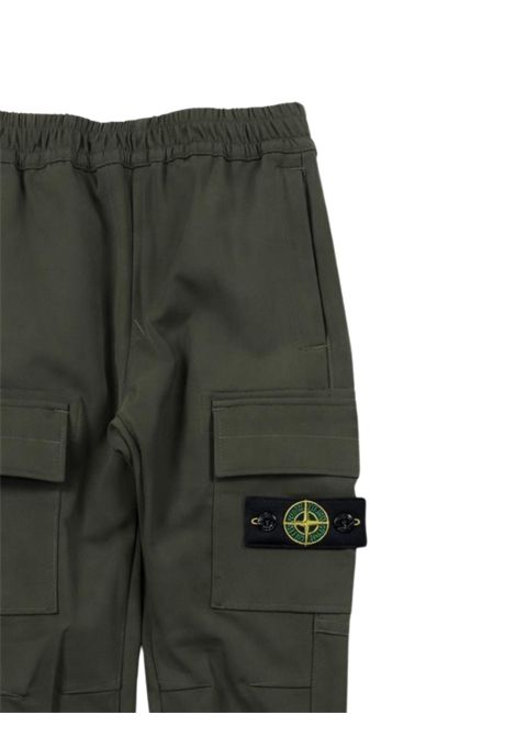 Pantalone bambino verde Stone Island | 771630612/SUVERDE